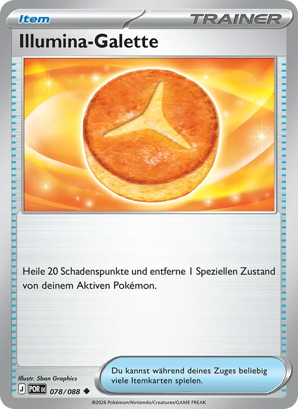 Karte Illumina-Galette aus Optimale Ordnung, Nummer 078/88