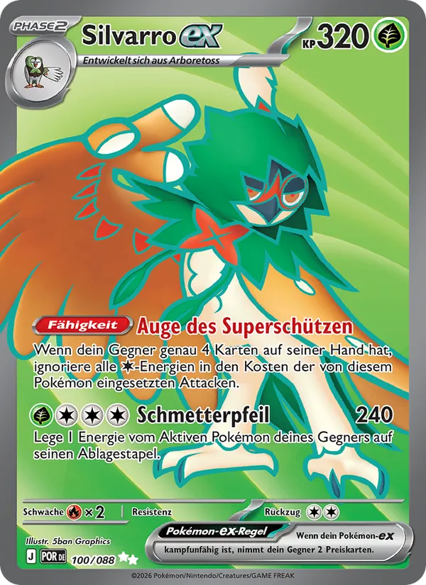 Karte Silvarro-ex aus Optimale Ordnung, Nummer 100/88