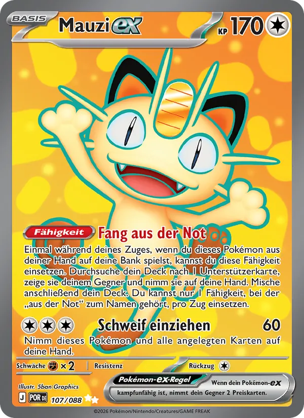 Karte Mauzi-ex aus Optimale Ordnung, Nummer 107/88