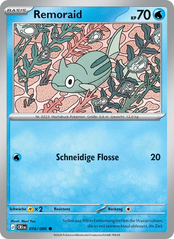 Karte Remoraid aus Wachsendes Chaos, Nummer 016/86