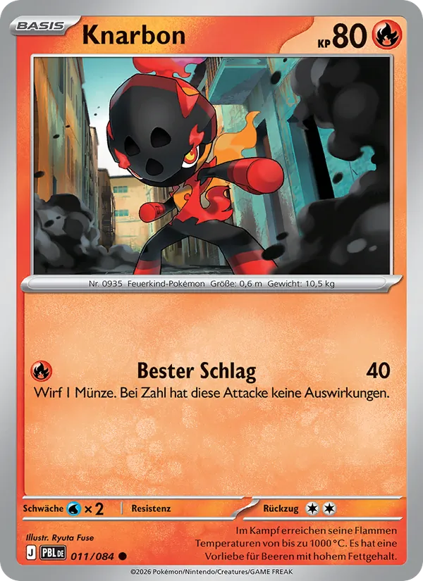Karte Knarbon aus Dunkelnacht, Nummer 011/84