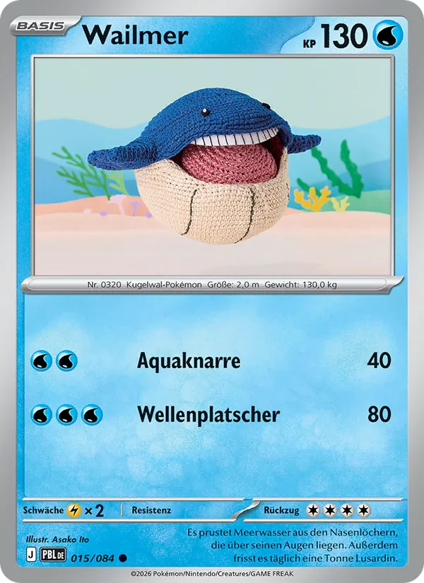 Karte Wailmer aus Dunkelnacht, Nummer 015/84
