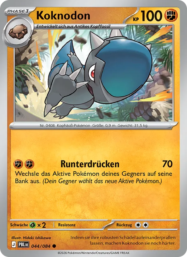 Karte Koknodon aus Dunkelnacht, Nummer 044/84