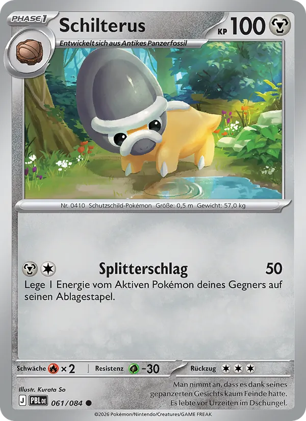 Karte Schilterus aus Dunkelnacht, Nummer 061/84