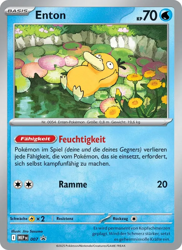Karte Enton aus MEP Black Star Promos, Nummer 007