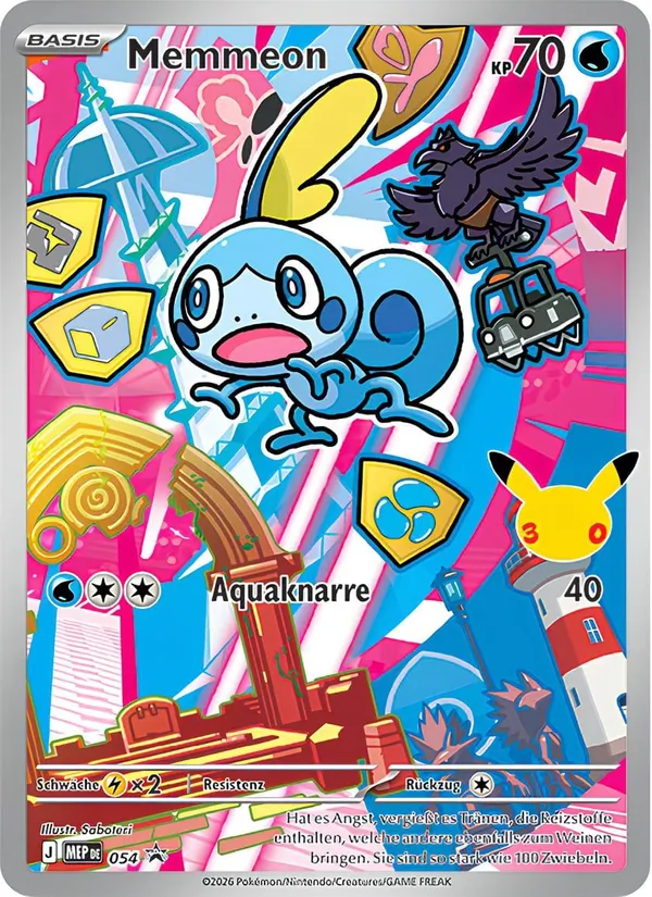 Kaart Sobble uit MEP Black Star Promos, nummer 054