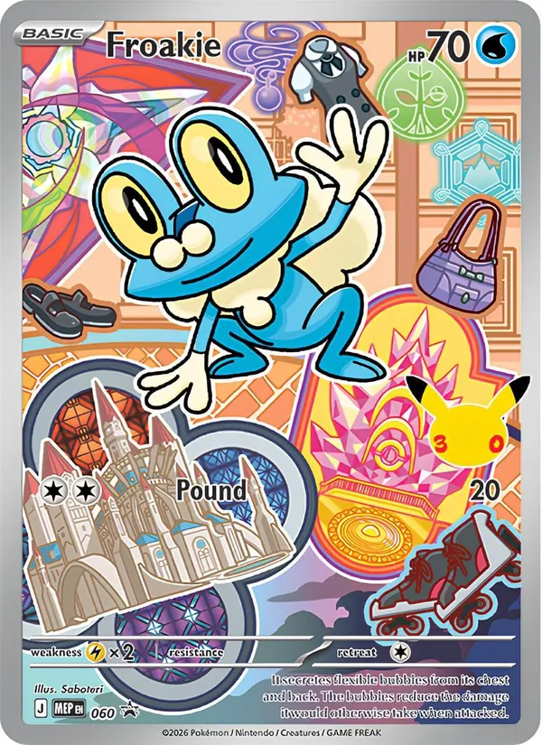 Karte Froxy aus MEP Black Star Promos, Nummer 060