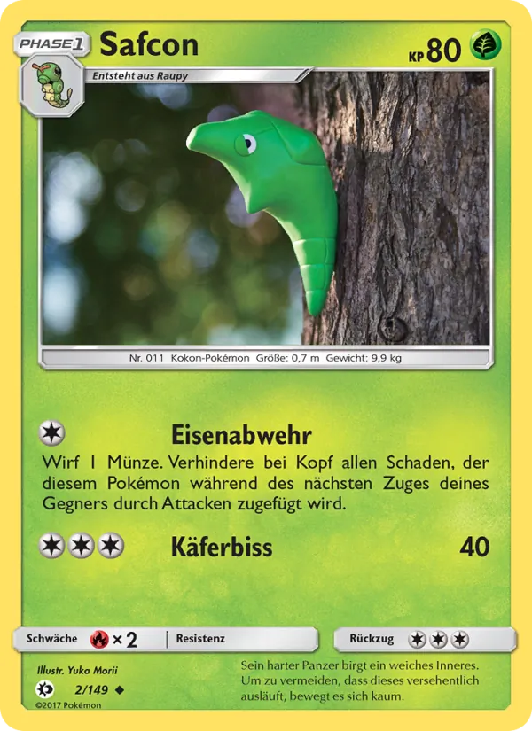 Karte Safcon aus Sonne & Mond, Nummer 2/149