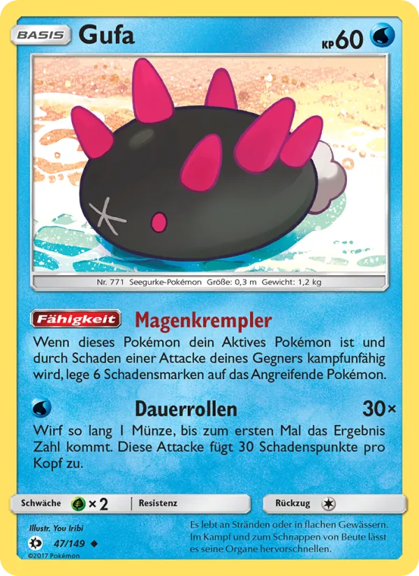 Karte Gufa aus Sonne & Mond, Nummer 47/149