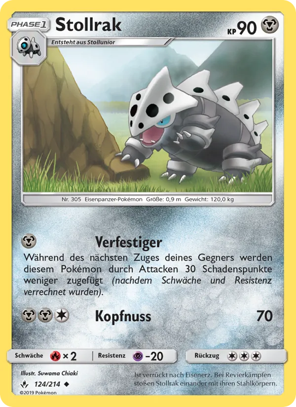 Karte Stollrak aus Kräfte im Einklang, Nummer 124/214