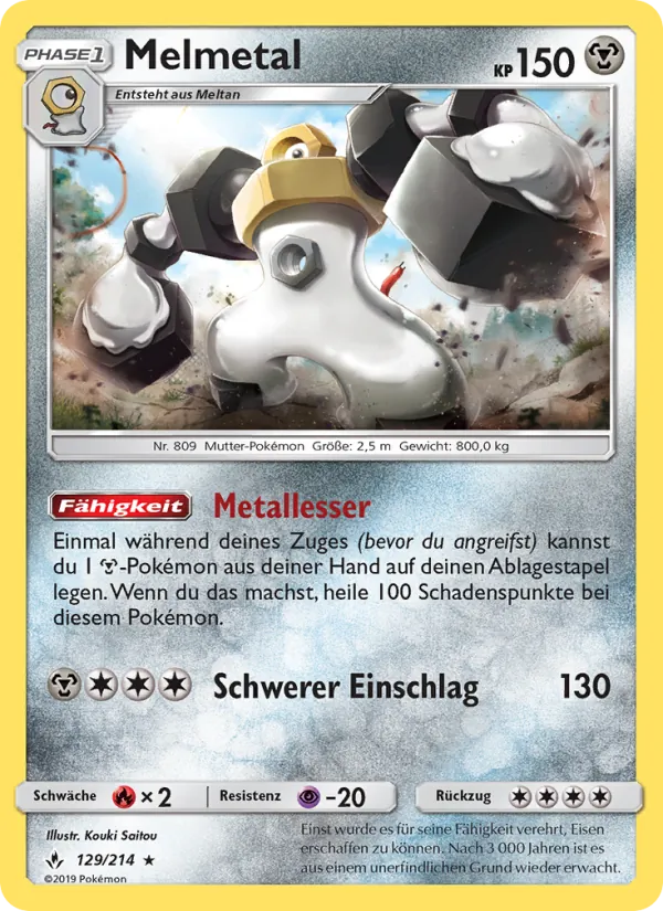 Karte Melmetal aus Kräfte im Einklang, Nummer 129/214