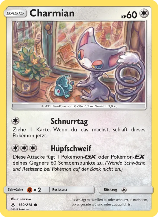 Karte Charmian aus Kräfte im Einklang, Nummer 159/214