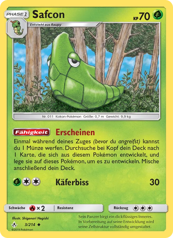 Karte Safcon aus Kräfte im Einklang, Nummer 3/214