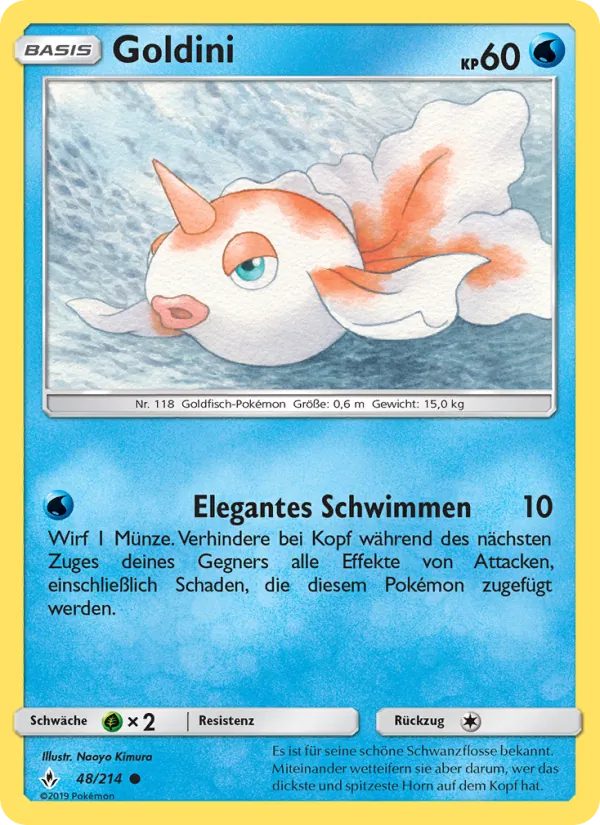 Karte Goldini aus Kräfte im Einklang, Nummer 48/214