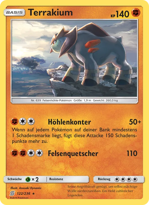 Karte Terrakium aus Bund der Gleichgesinnten, Nummer 122/236