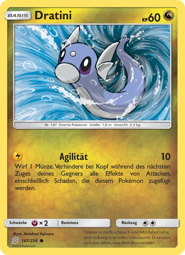 Karte Dratini aus Bund der Gleichgesinnten, Nummer 147/236