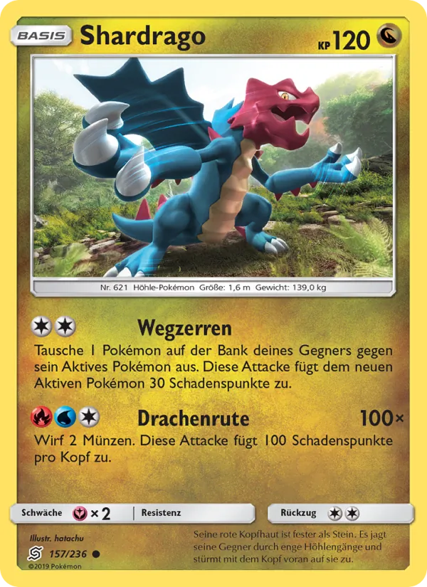 Karte Shardrago aus Bund der Gleichgesinnten, Nummer 157/236