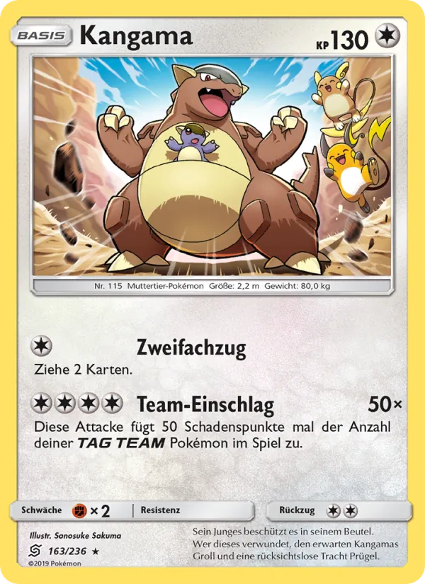 Karte Kangama aus Bund der Gleichgesinnten, Nummer 163/236