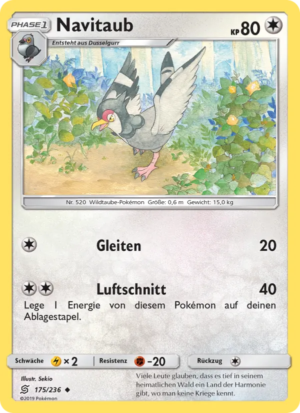 Karte Navitaub aus Bund der Gleichgesinnten, Nummer 175/236