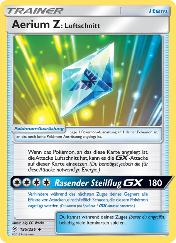 Karte Aerium Z: Luftschnitt aus Bund der Gleichgesinnten, Nummer 195/236