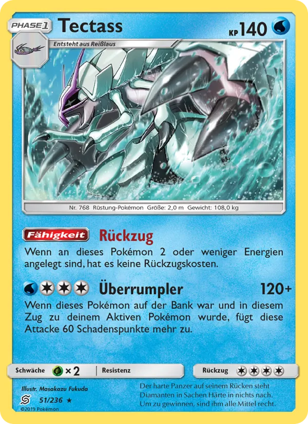 Karte Tectass aus Bund der Gleichgesinnten, Nummer 51/236