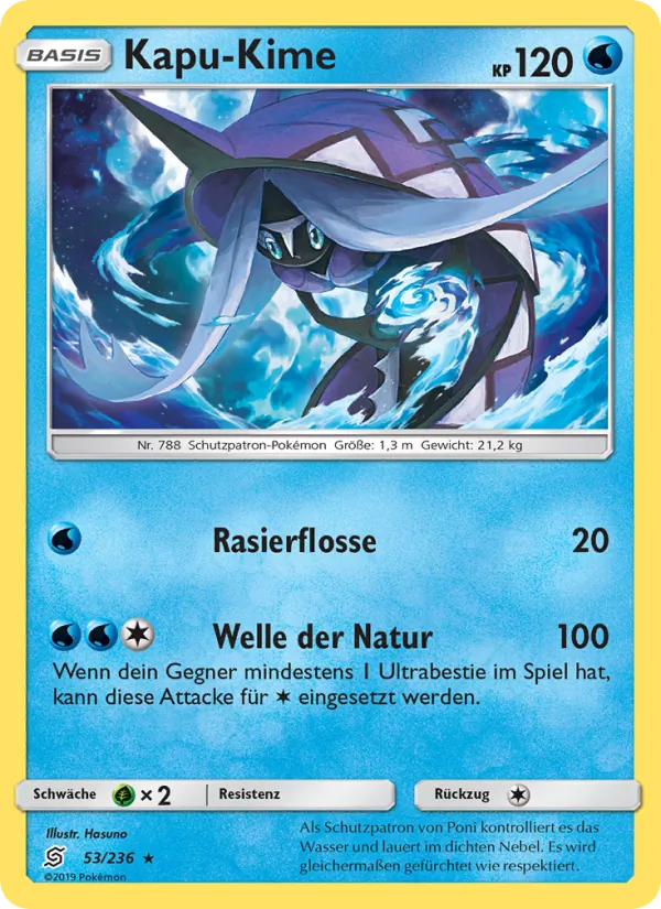 Karte Kapu-Kime aus Bund der Gleichgesinnten, Nummer 53/236