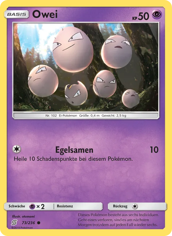 Karte Owei aus Bund der Gleichgesinnten, Nummer 73/236