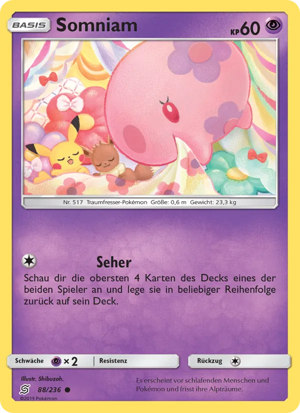 Karte Somniam aus Bund der Gleichgesinnten, Nummer 88/236