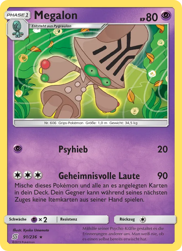 Karte Megalon aus Bund der Gleichgesinnten, Nummer 91/236