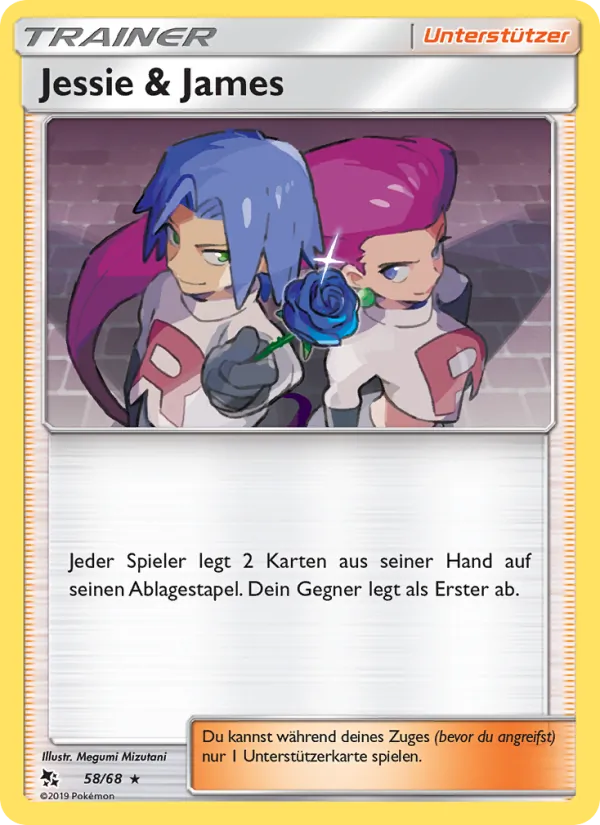 Karte Jessie & James aus Verborgenes Schicksal, Nummer 58/68