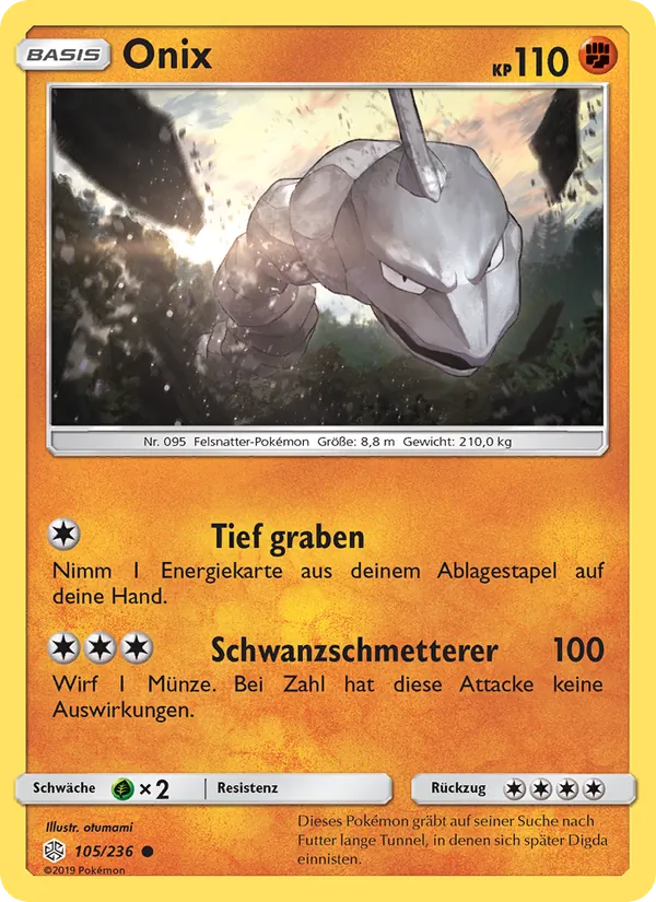 Karte Onix aus Welten im Wandel, Nummer 105/236
