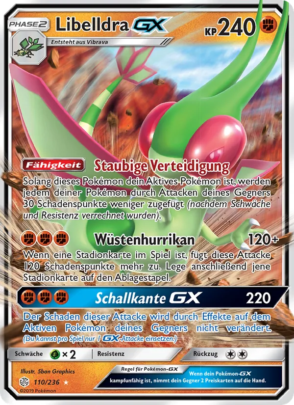 Karte Libelldra GX aus Welten im Wandel, Nummer 110/236
