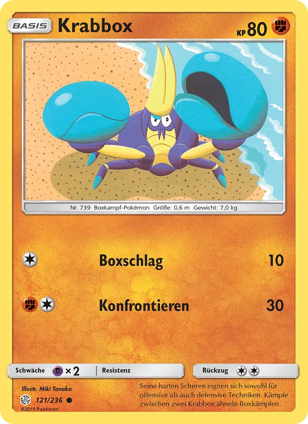 Karte Krabbox aus Welten im Wandel, Nummer 121/236