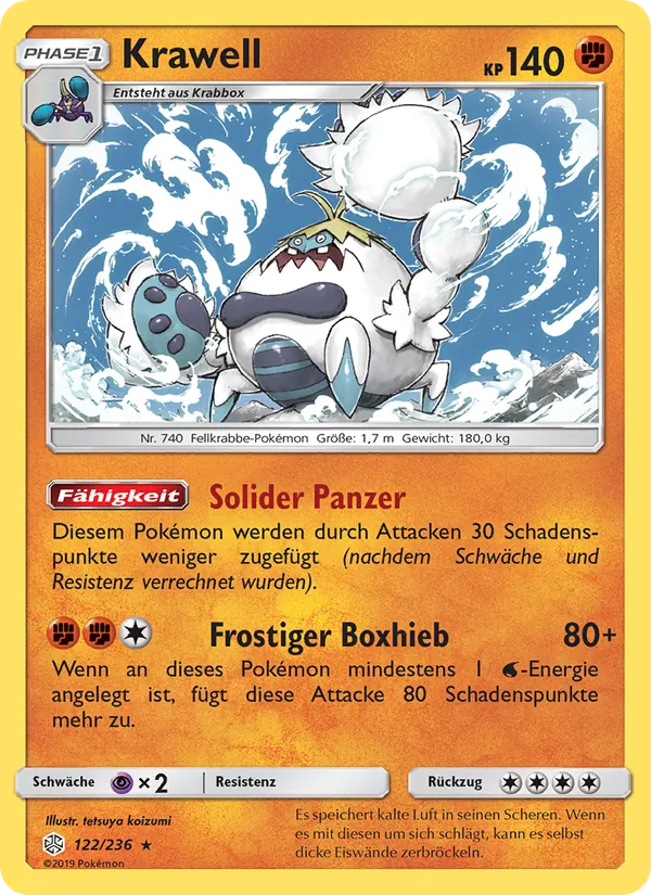 Karte Krawell aus Welten im Wandel, Nummer 122/236