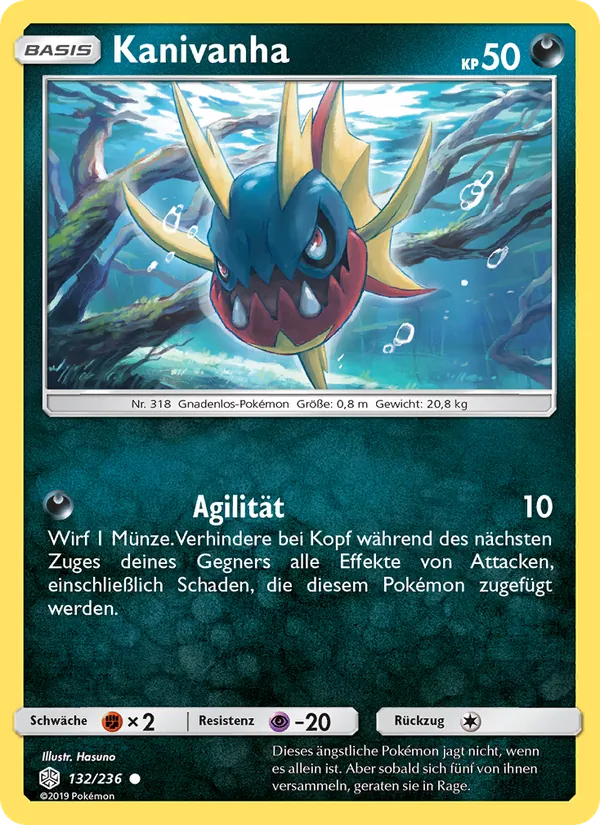 Karte Kanivanha aus Welten im Wandel, Nummer 132/236