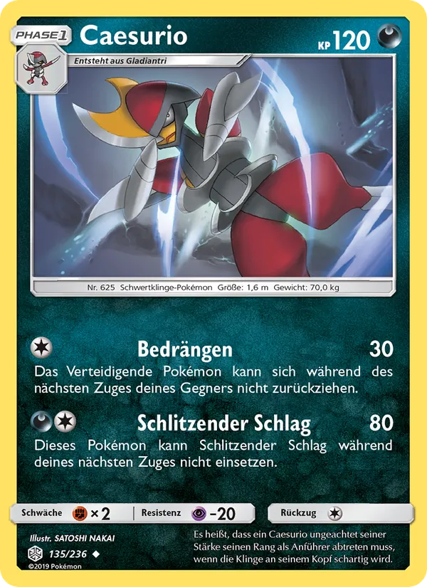 Karte Caesurio aus Welten im Wandel, Nummer 135/236