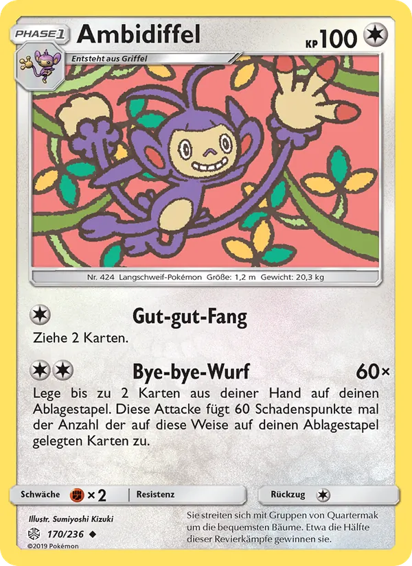 Karte Ambidiffel aus Welten im Wandel, Nummer 170/236