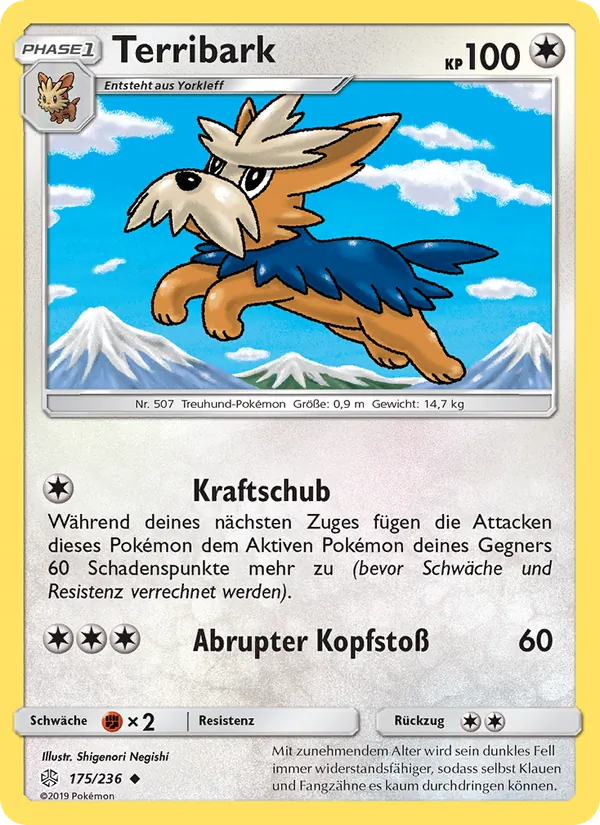 Karte Terribark aus Welten im Wandel, Nummer 175/236