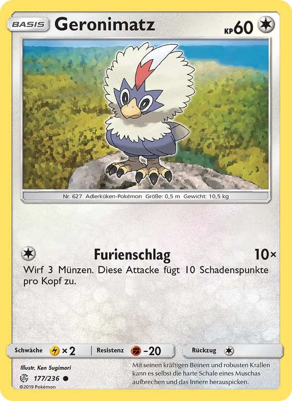 Karte Geronimatz aus Welten im Wandel, Nummer 177/236