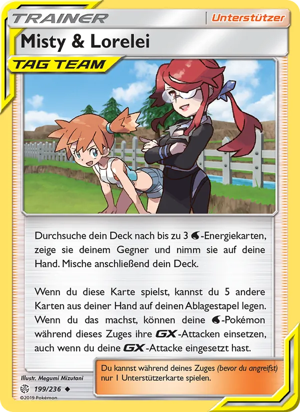 Karte Misty & Lorelei aus Welten im Wandel, Nummer 199/236