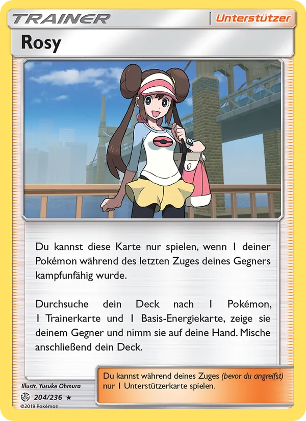 Karte Rosy aus Welten im Wandel, Nummer 204/236