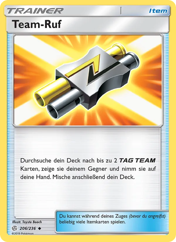 Karte Team-Ruf aus Welten im Wandel, Nummer 206/236