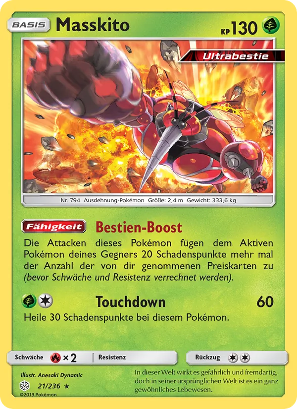 Karte Masskito aus Welten im Wandel, Nummer 21/236