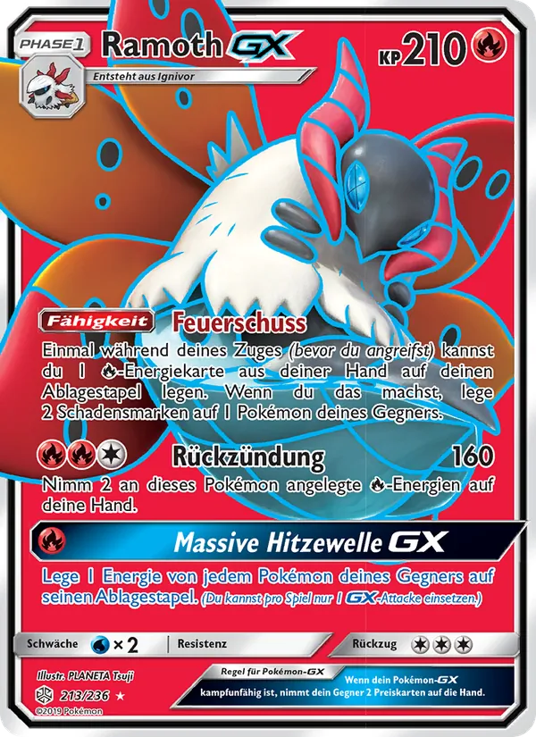 Karte Ramoth GX aus Welten im Wandel, Nummer 213/236