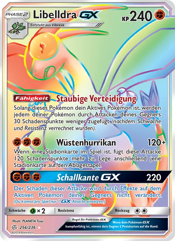 Karte Libelldra GX aus Welten im Wandel, Nummer 256/236