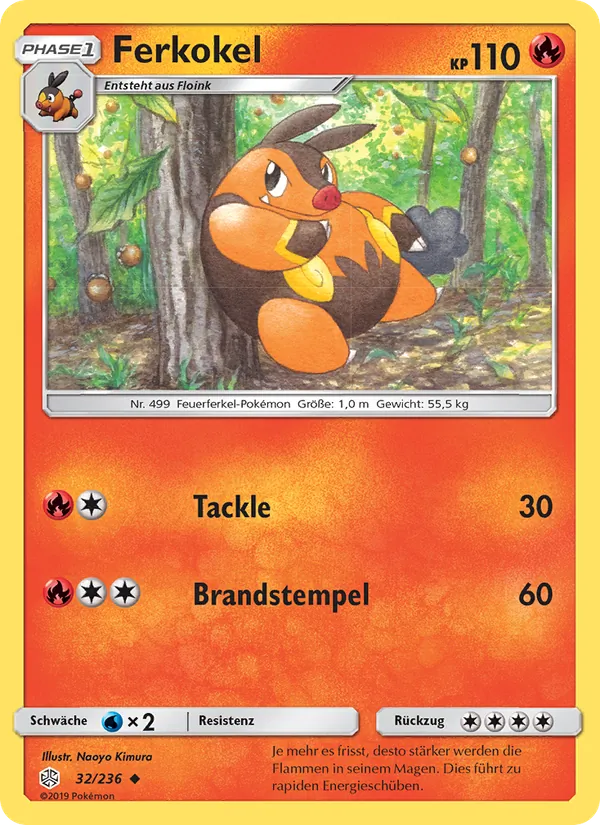 Karte Ferkokel aus Welten im Wandel, Nummer 32/236