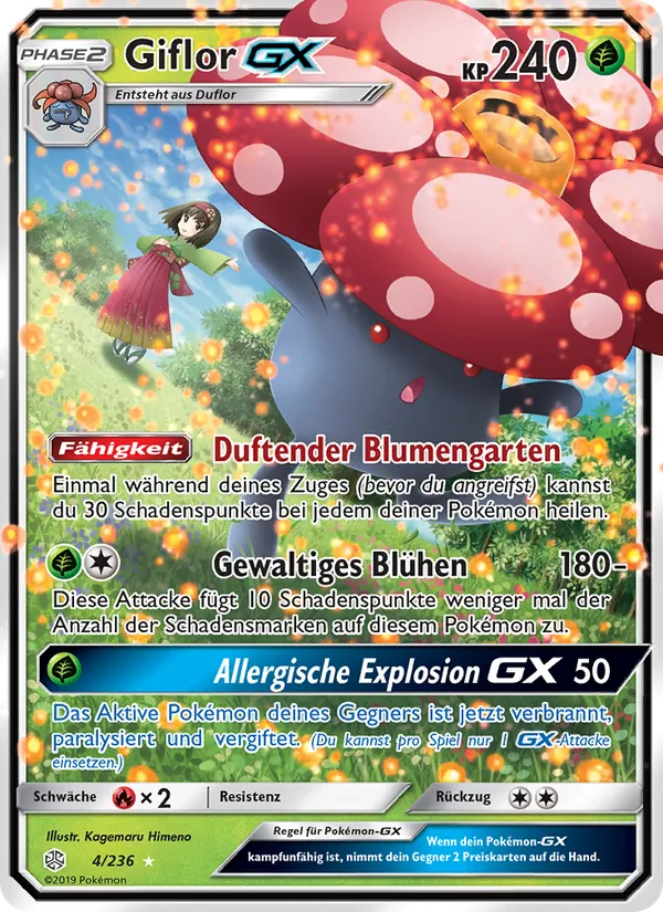 Karte Giflor GX aus Welten im Wandel, Nummer 4/236