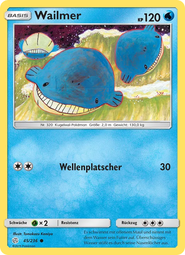 Karte Wailmer aus Welten im Wandel, Nummer 45/236