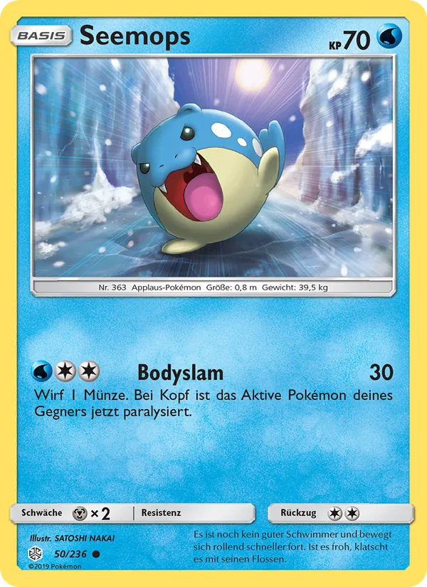 Karte Seemops aus Welten im Wandel, Nummer 50/236