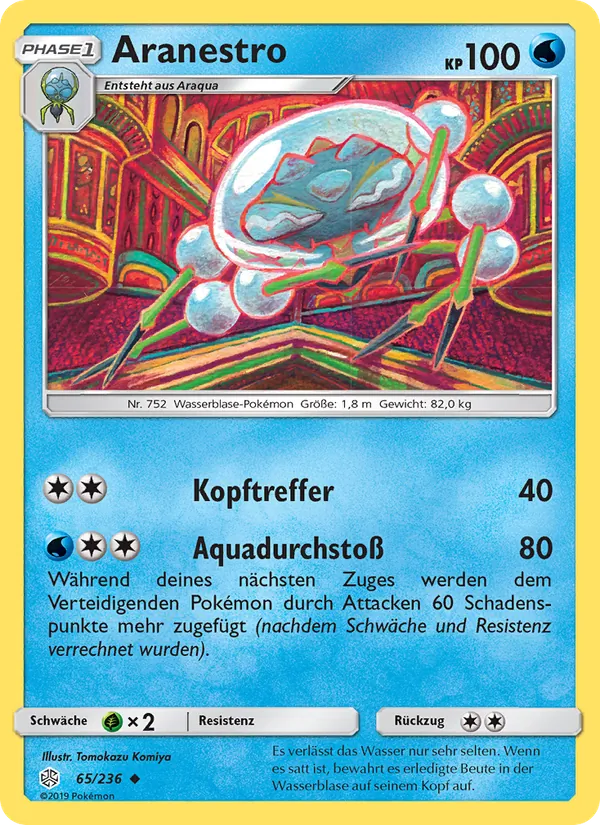 Karte Aranestro aus Welten im Wandel, Nummer 65/236